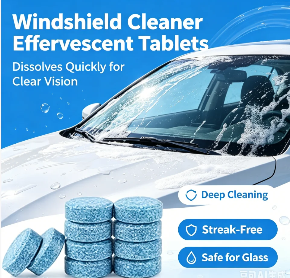 Tablet Accessories For Car - 100/2 pièces Nettoyant solide effervescent pour