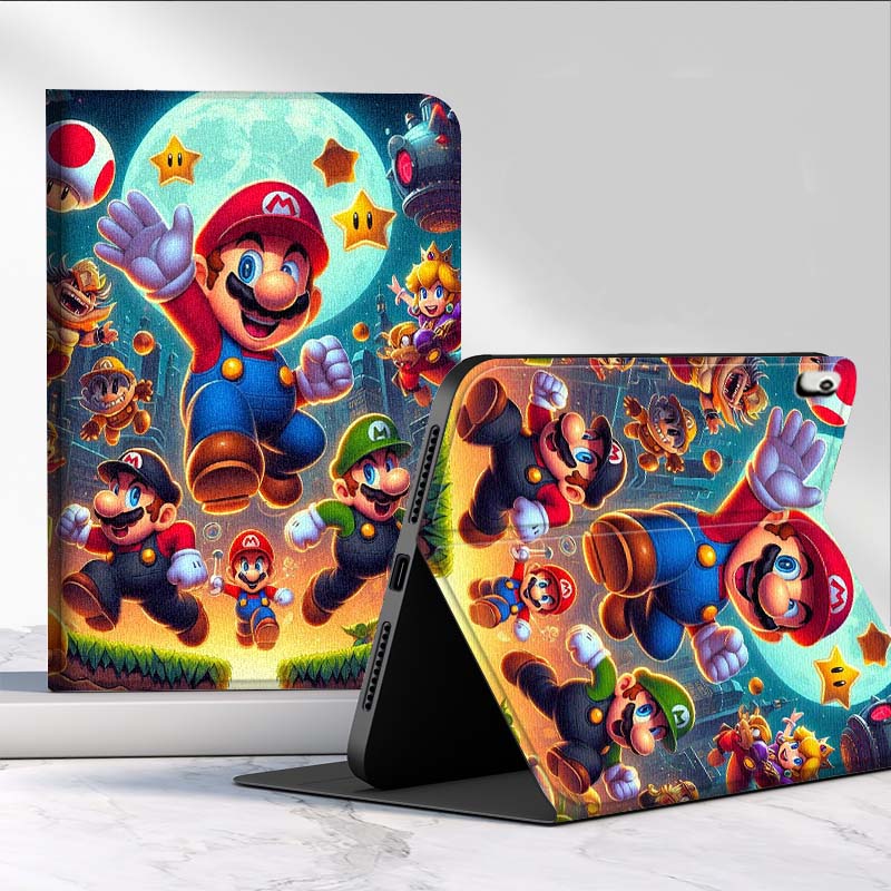 Samsung Tablet S9 Accessories - Dessin animé m-marios Art pour Samsung