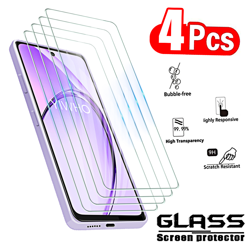 Oppo A78 - 4 pièces verre trempé pour Oppo