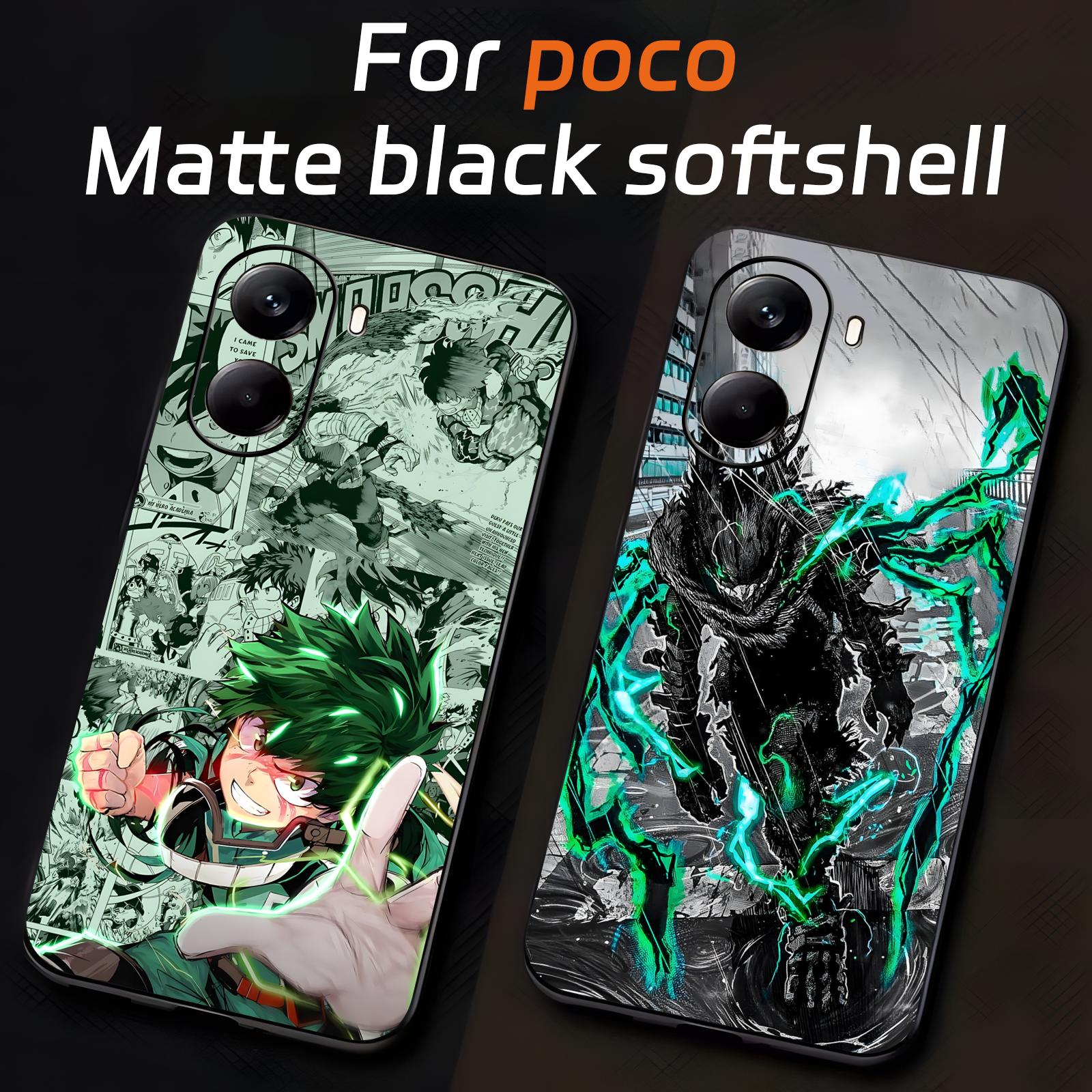 Xiaomi Poco X6 - Coque de téléphone Deku My Hero