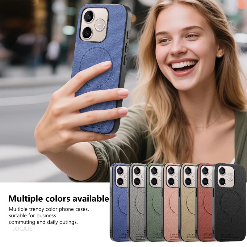 Étui magnétique en cuir textur - Magnetic Case Smart avis et prix