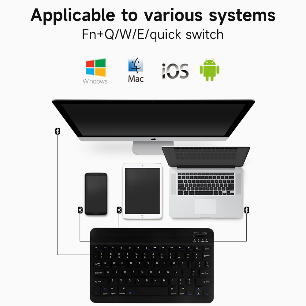 Clavier Bluetooth sans fil pou - Tablet Pc Accessories avis et prix