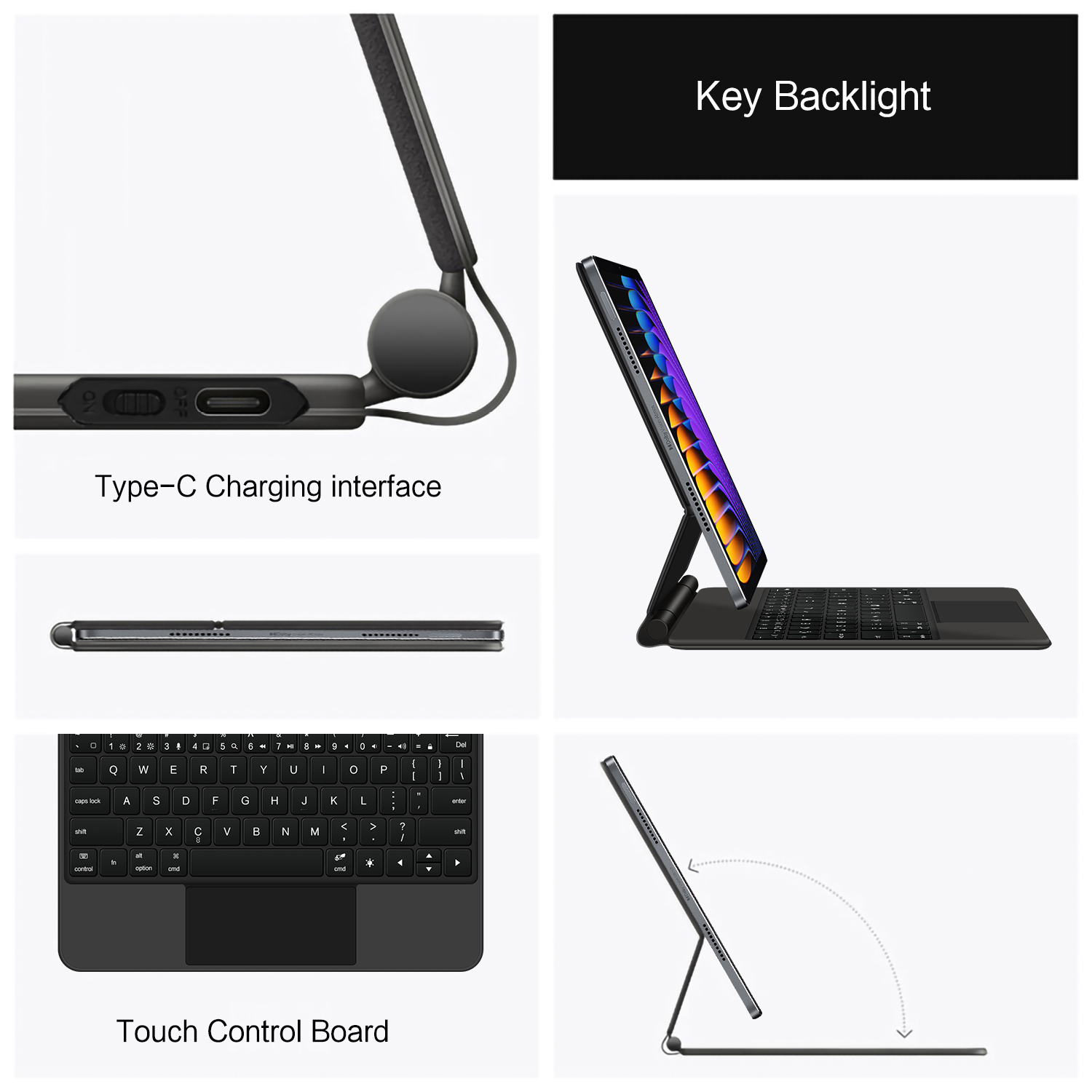 Clavier magique pour Xiaomi Pa - Magnetic Case Smart avis et prix