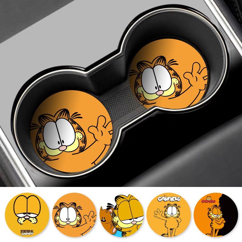 Sous-verre de voiture Garfield - Tablet Accessories For Car avis et prix