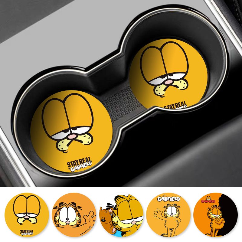 Sous-verre de voiture Garfield - Tablet Accessories For Car avis et prix