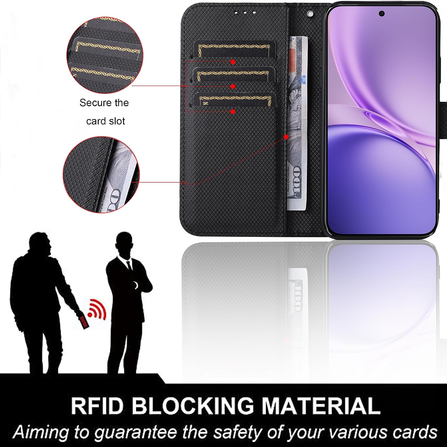 Étui portefeuille à rabat en c - Magnetic Case Smart avis et prix