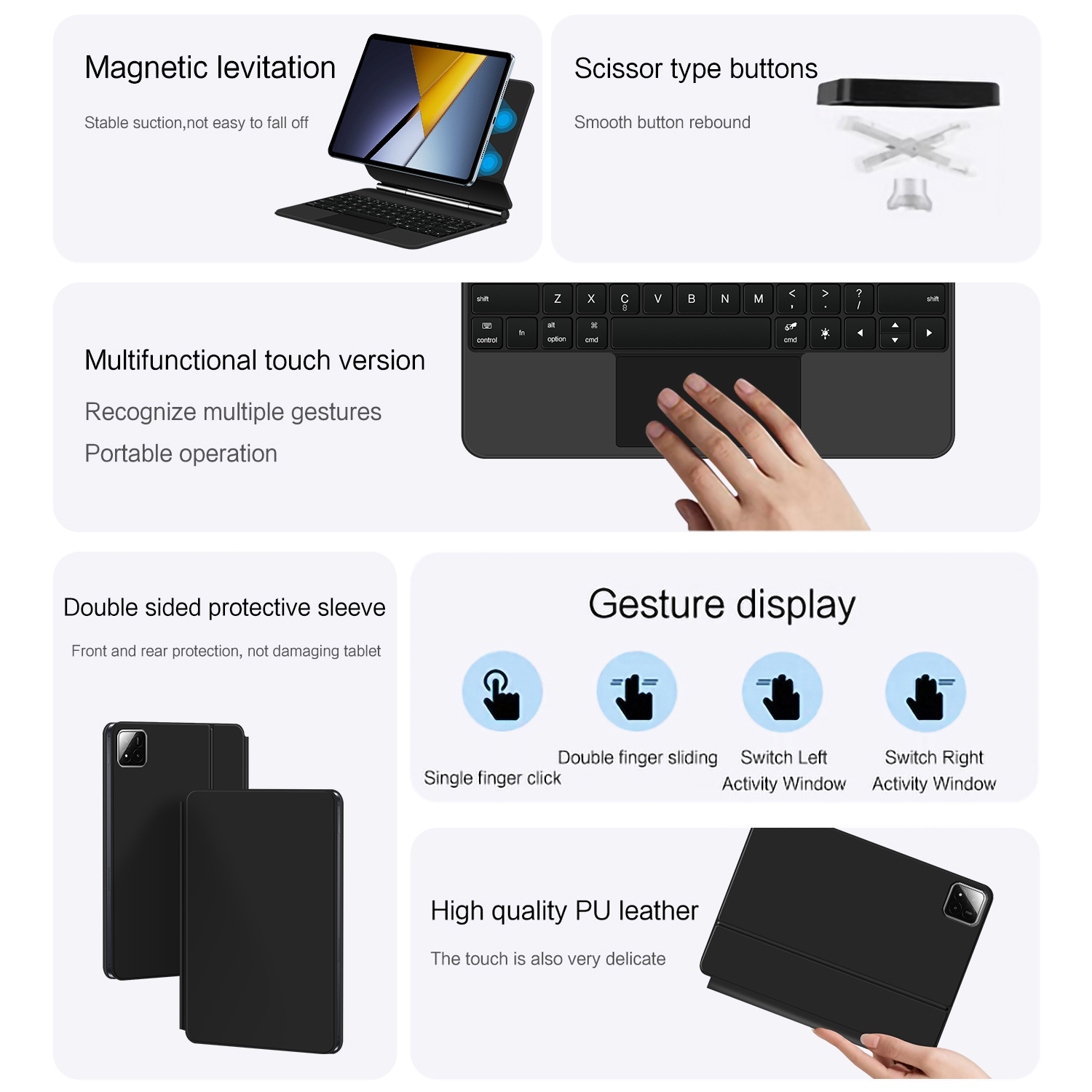 Clavier magnétique intelligent - Magnetic Case Smart avis et prix